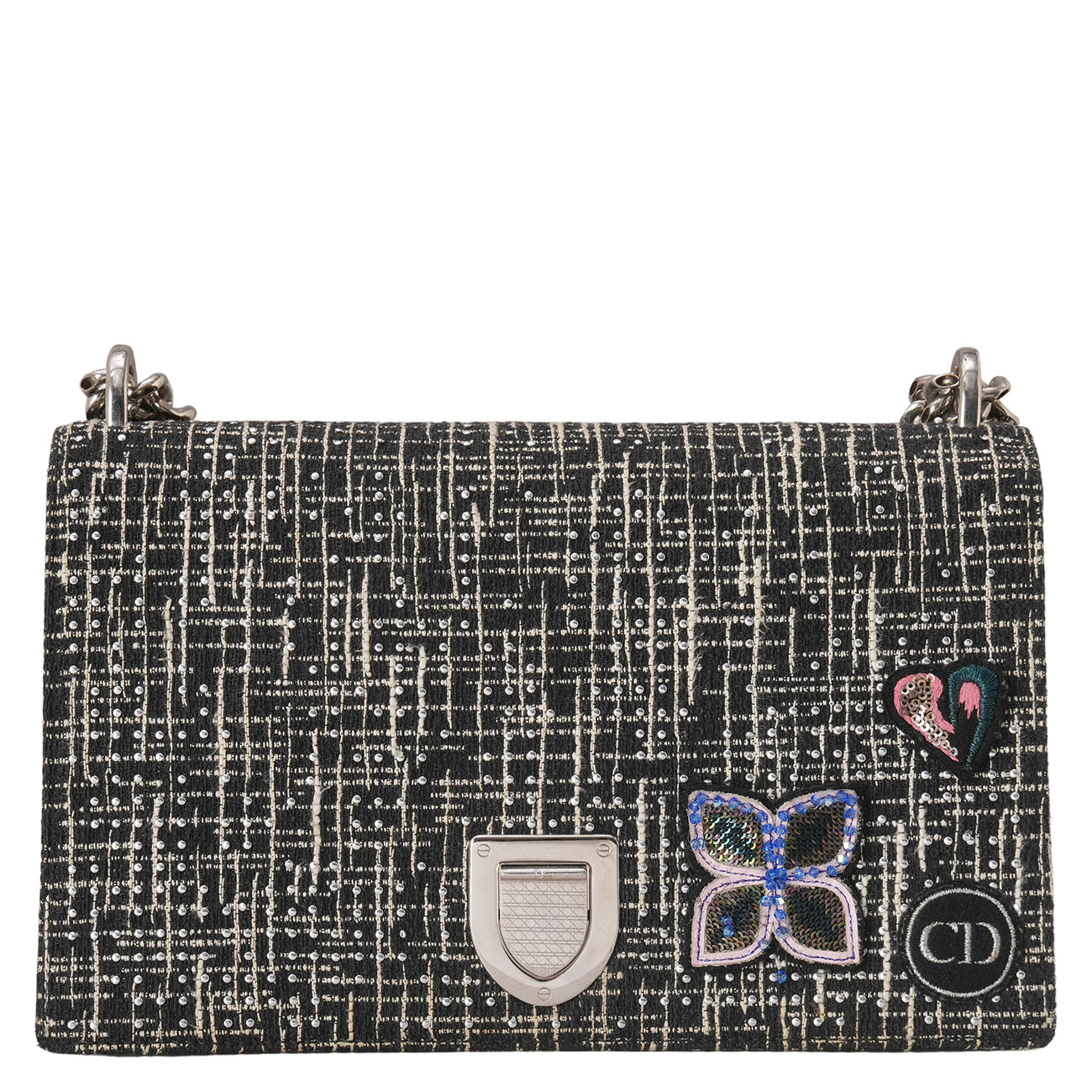CHRISTIAN DIOR(USED)디올 디오라마 멀티패치 체인숄더백